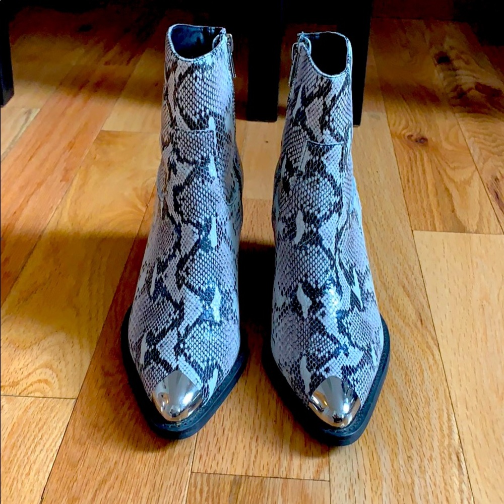 Tony Bianco Snakeskin Boots